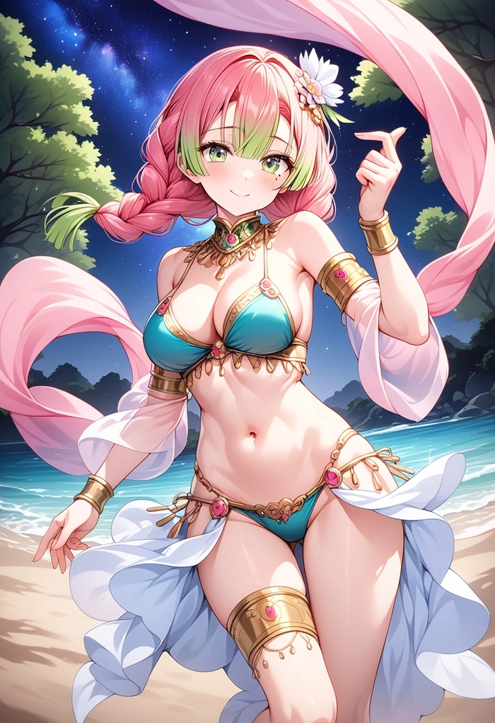 Ảnh Mitsuri mặc bikini sexy gợi cảm
