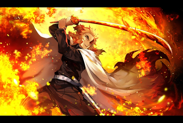 Ảnh Rengoku fanart chất