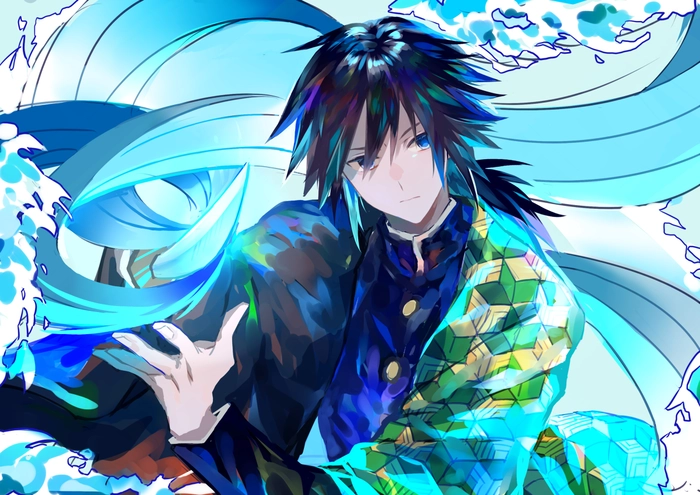 Ảnh Tomioka Giyuu trong anime