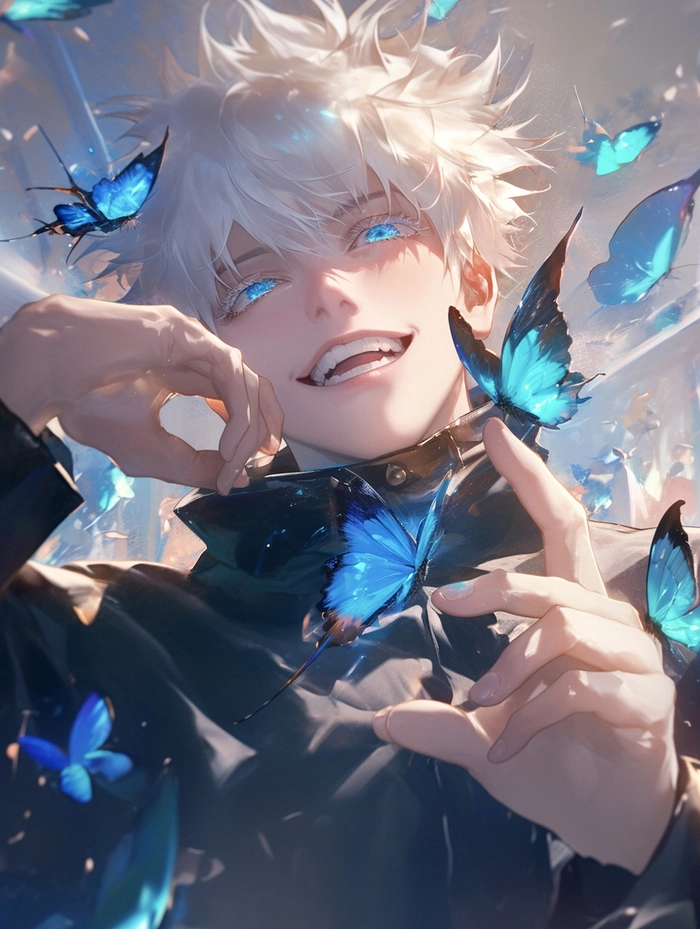 Ảnh anime Gojo Satoru khi còn trẻ