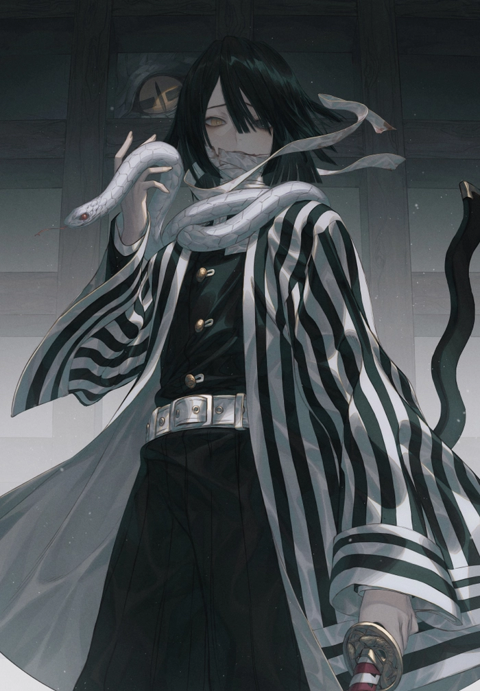 Ảnh anime Obanai ấn tượng