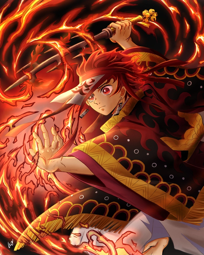 Ảnh anime Thanh Gươm Diệt Quỷ Tanjiro
