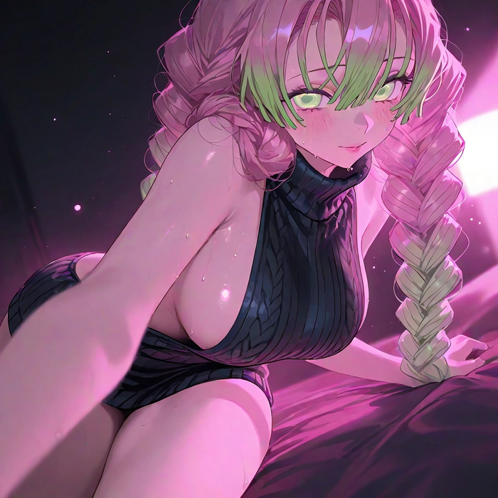 Ảnh anime wibu tóc hồng dễ thương