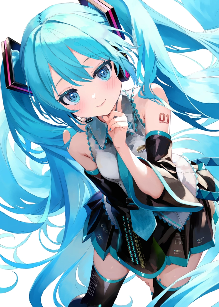 Ảnh anime wibu tóc xanh cool ngầu