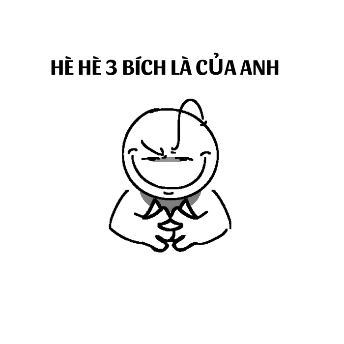 Ảnh ba bích meme siêu lầy