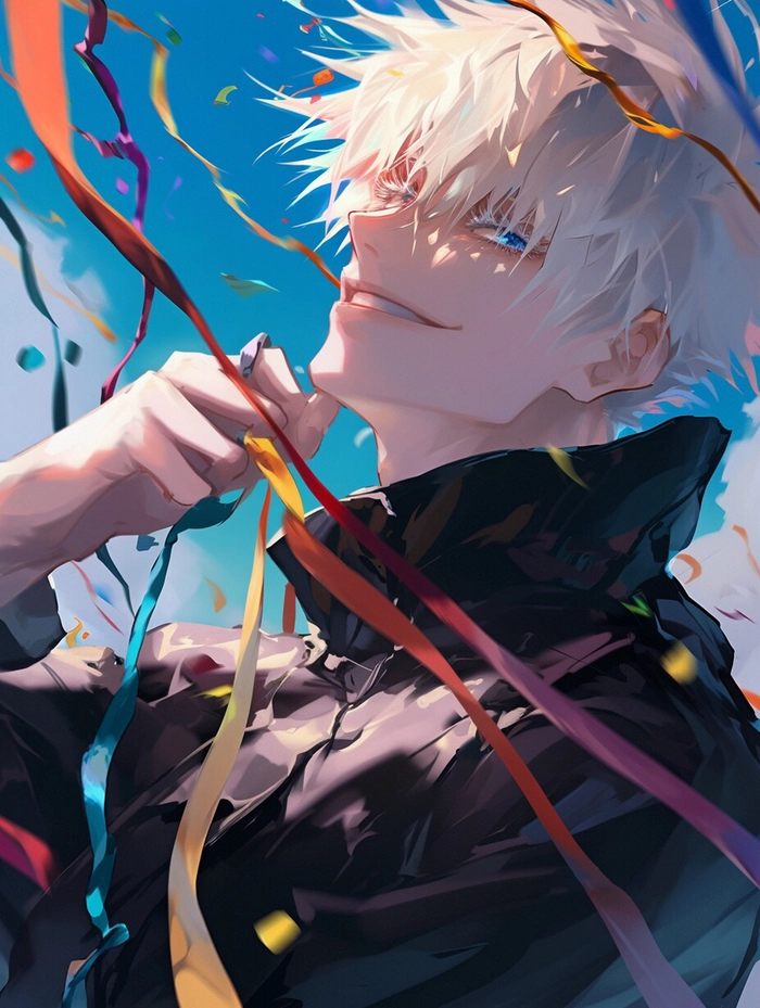 Ảnh chibi Gojo Satoru dễ thương