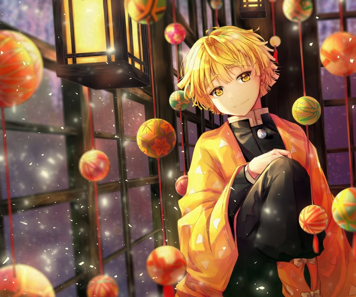 Ảnh fanart Zenitsu đẹp