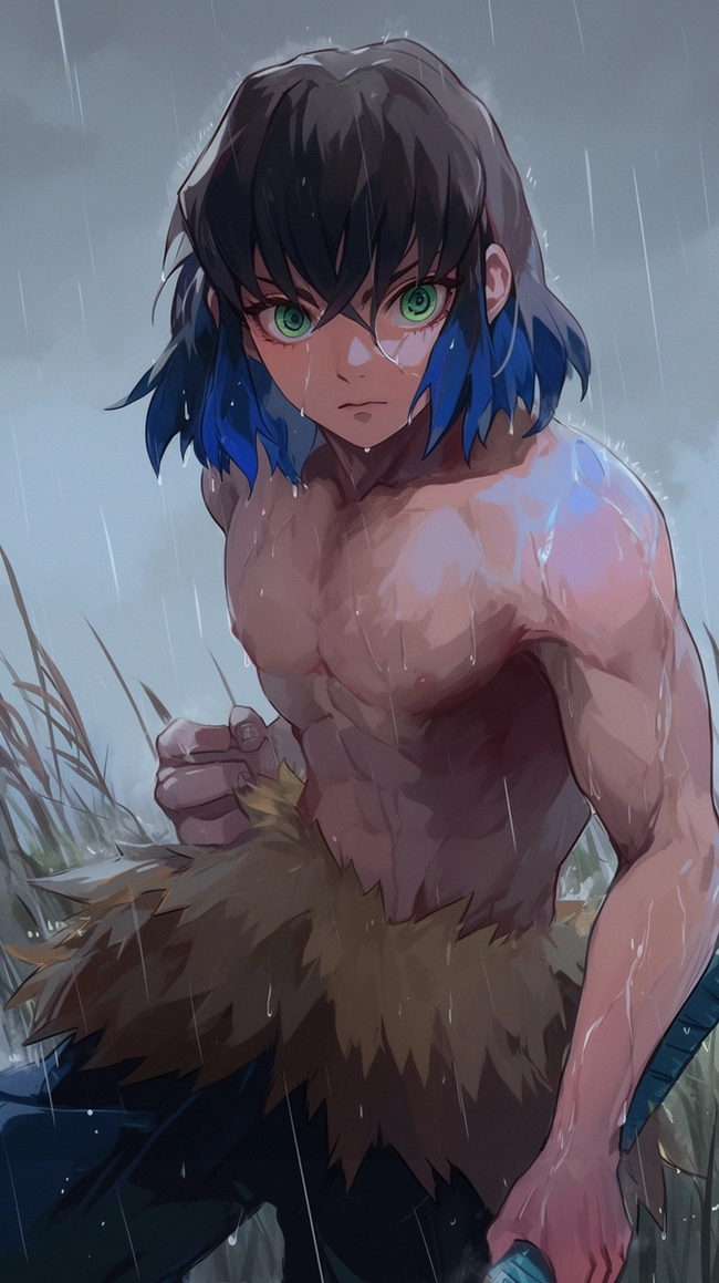 Fanart Inosuke đẹp ngầu