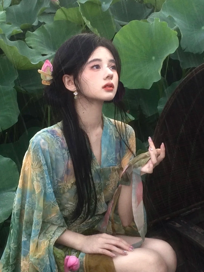 Gái Trung Quốc mặc đồ cổ trang sexy nhẹ