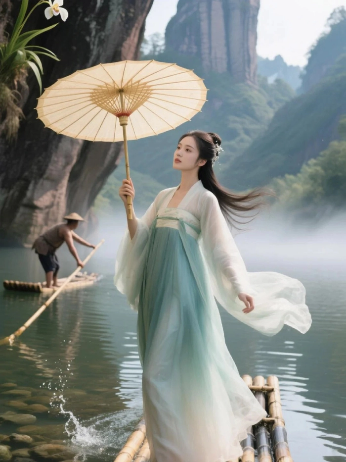 Gái đẹp Trung Quốc cổ trang hút ánh nhìn