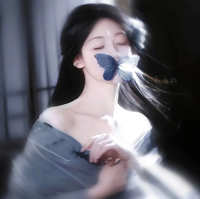Gái đẹp Trung Quốc cổ trang mỏng manh như sương