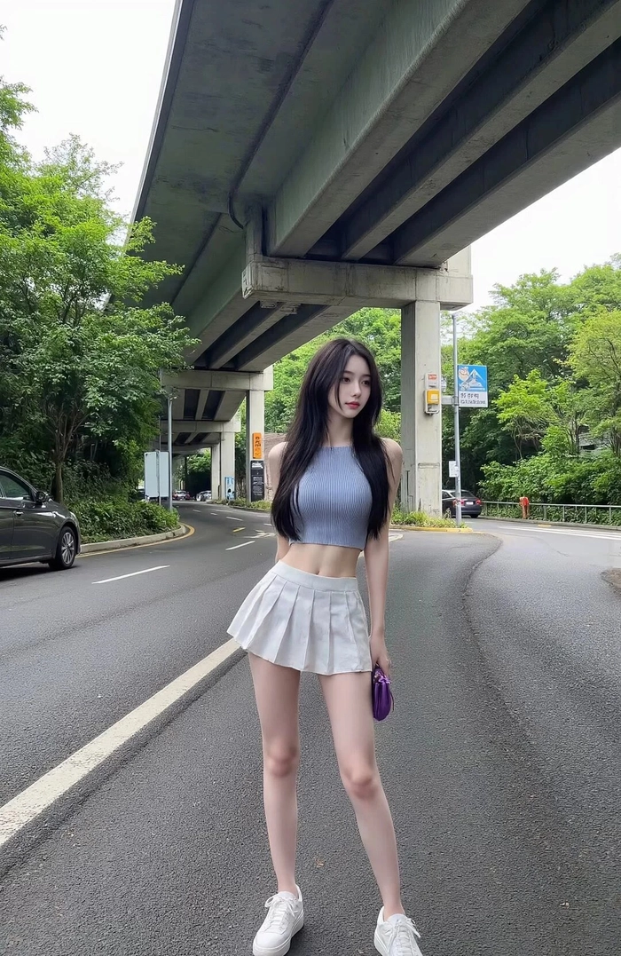 Gái xinh Tiktok váy ngắn lắc hông viral