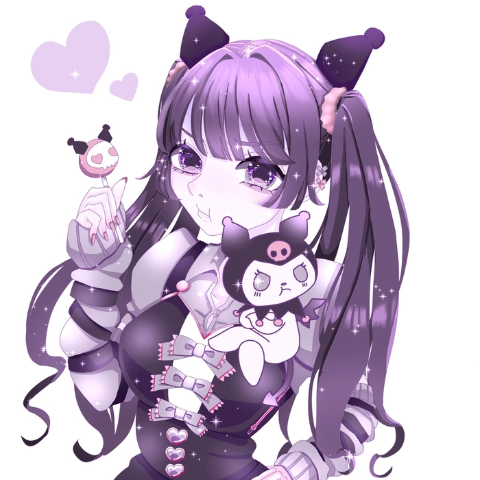 Hình Kuromi cute cực phẩm