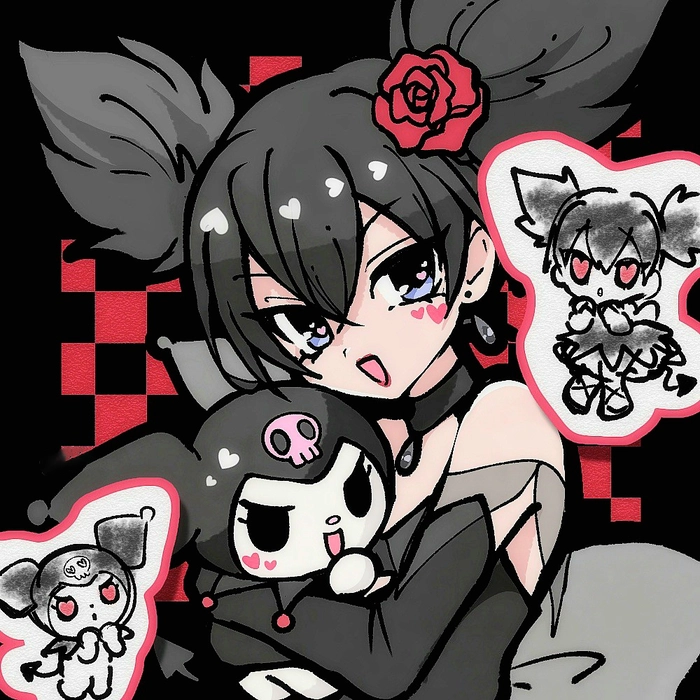Hình Kuromi cute làm avatar
