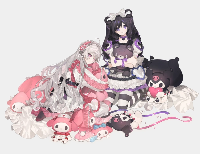 Hình Kuromi cute siêu đáng yêu