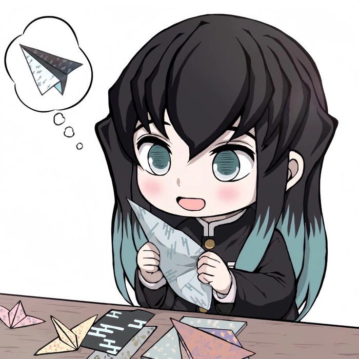 Hình Muichirou chibi dễ thương