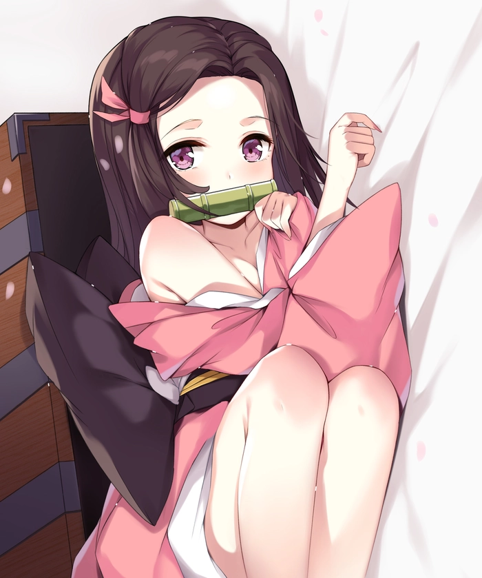 Hình Nezuko e thẹn đáng yêu