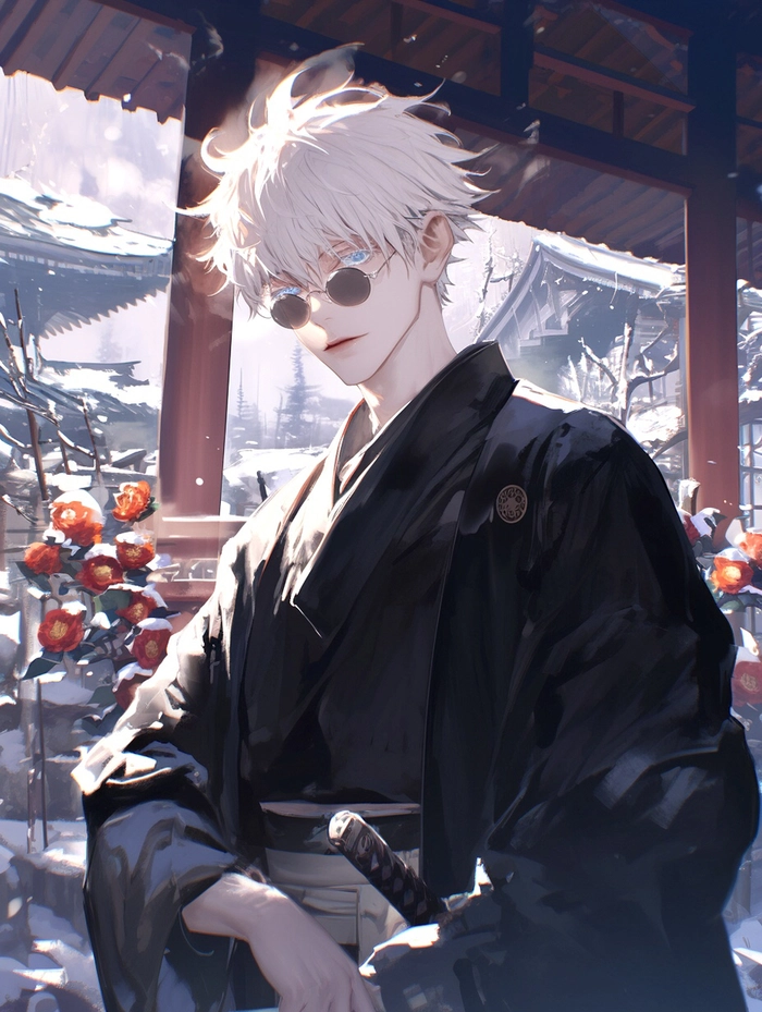 Hình ảnh Gojo Satoru cute chibi