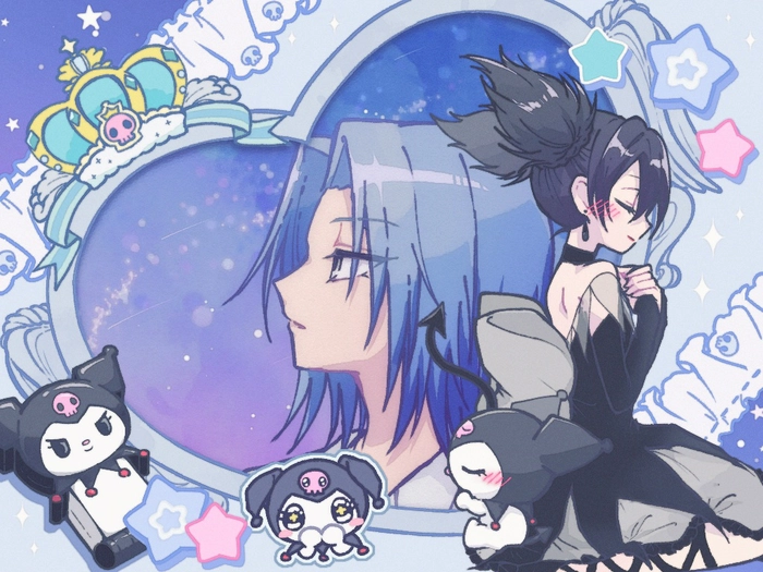 Hình ảnh Kuromi anime chất chơi