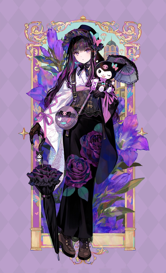 Hình ảnh Kuromi anime cực yêu