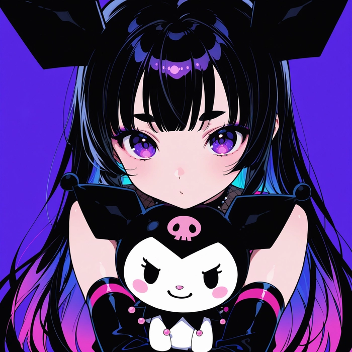 Hình ảnh Kuromi anime dễ thương