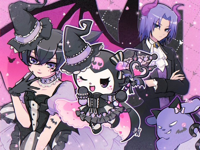 Hình ảnh Kuromi anime độc đáo