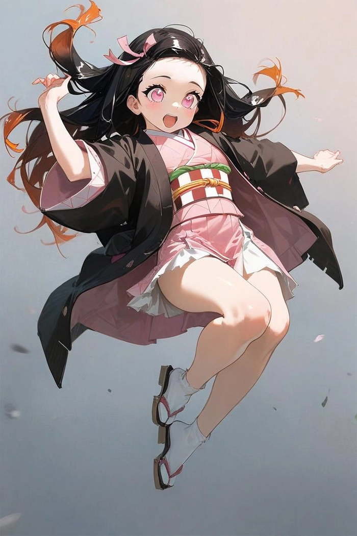 Hình ảnh Nezuko cute dễ thương