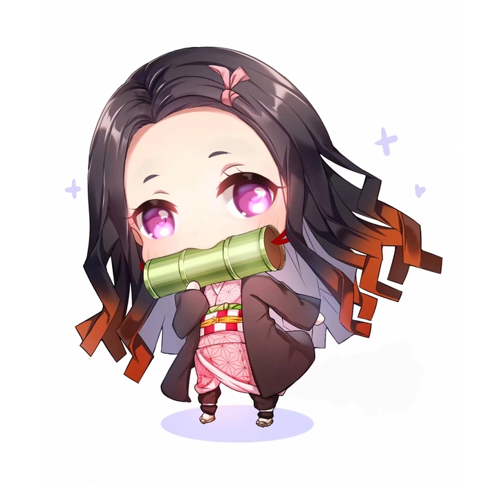 Hình ảnh Nezuko dễ thương chibi