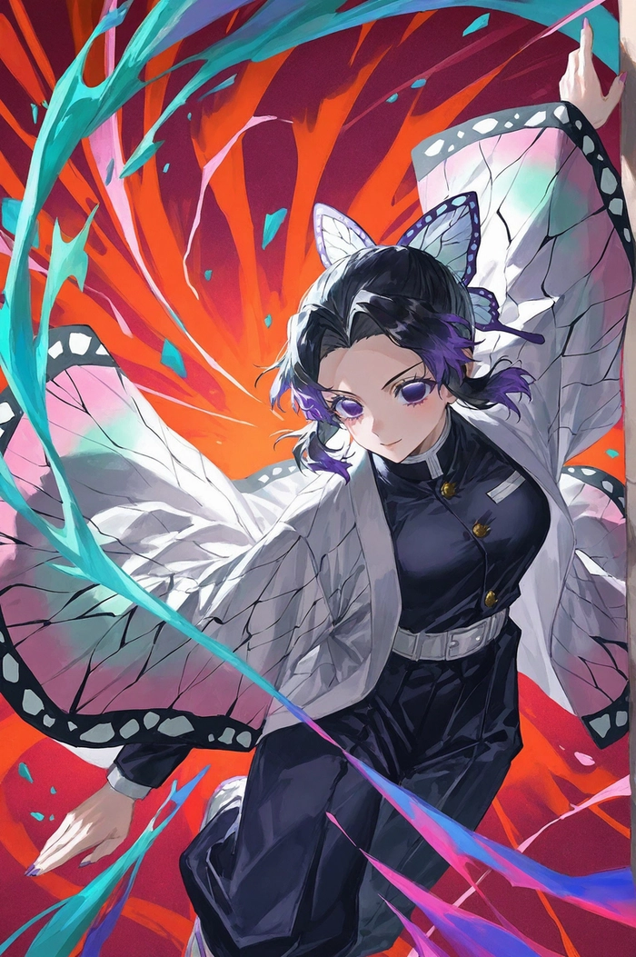 Hình ảnh Shinobu trong anime
