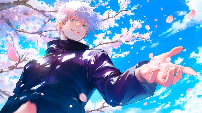 Hình ảnh anime Gojo Satoru siêu nét