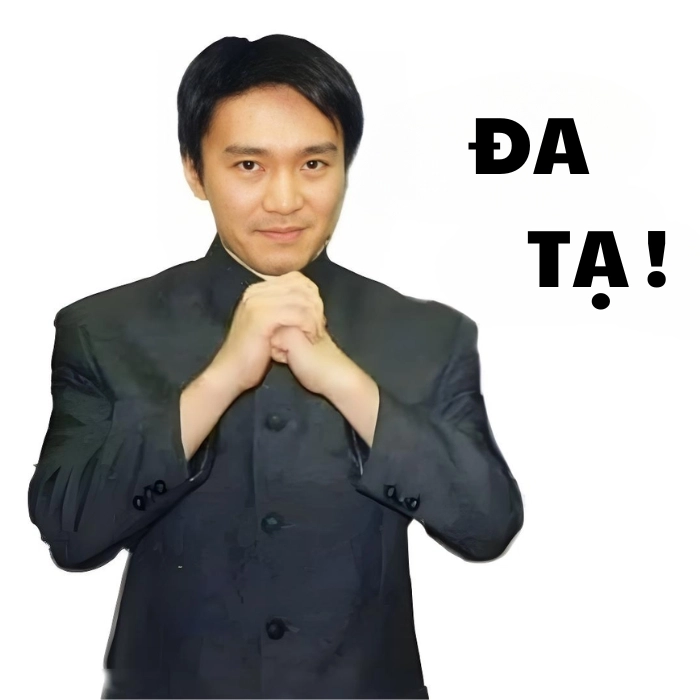 Hình ảnh đa tạ meme bá đạo