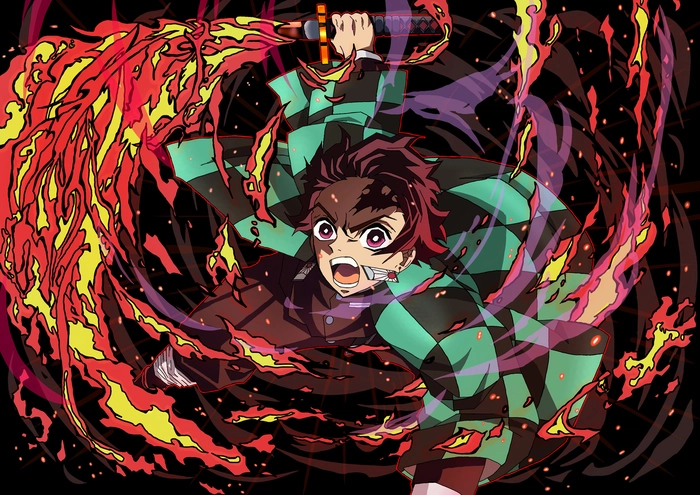 Hình anime Tanjiro ngầu