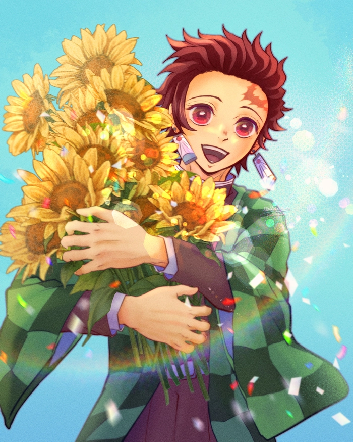 Hình chibi Kamado Tanjirou