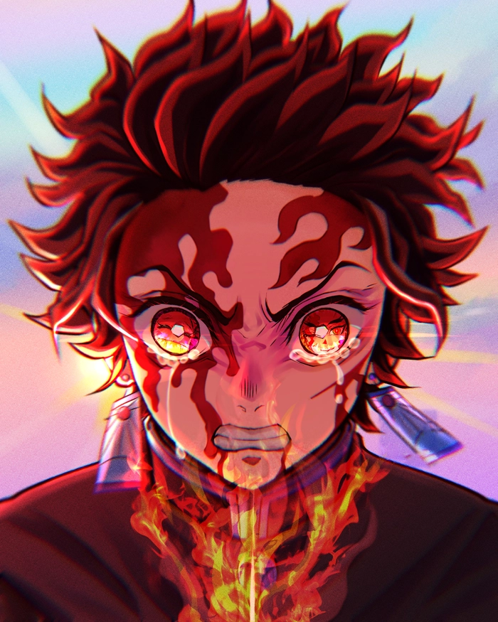 Hình nền Tanjiro anime