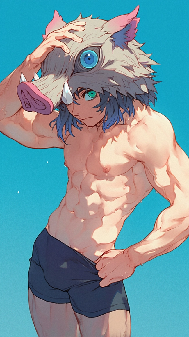 Inosuke cosplay anime