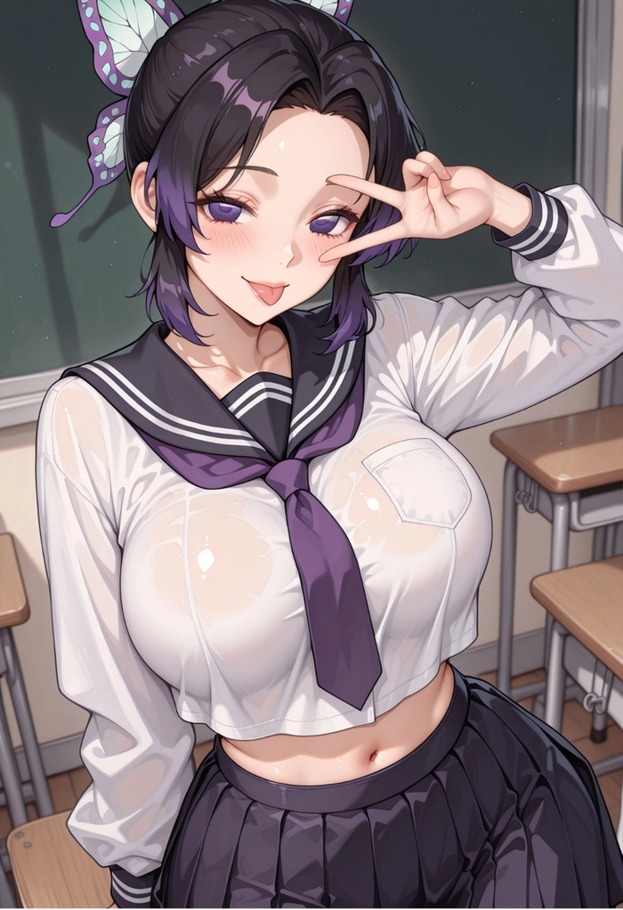 Kochou Shinobu trong anime