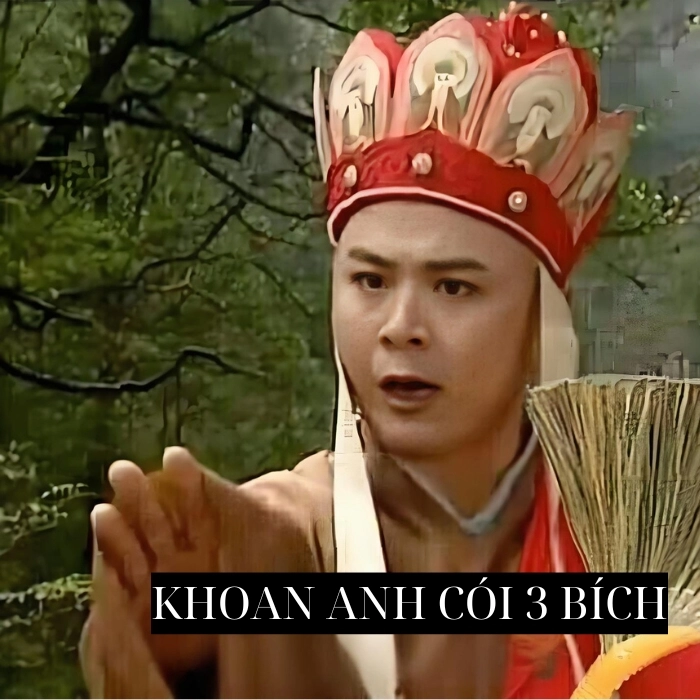 Meme 3 bích Đường Tăng