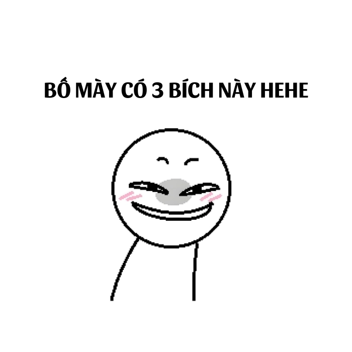 Meme 3 bích chế