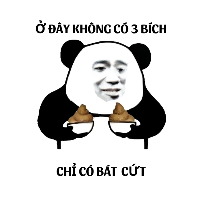 Meme 3 bích hài cực mạnh