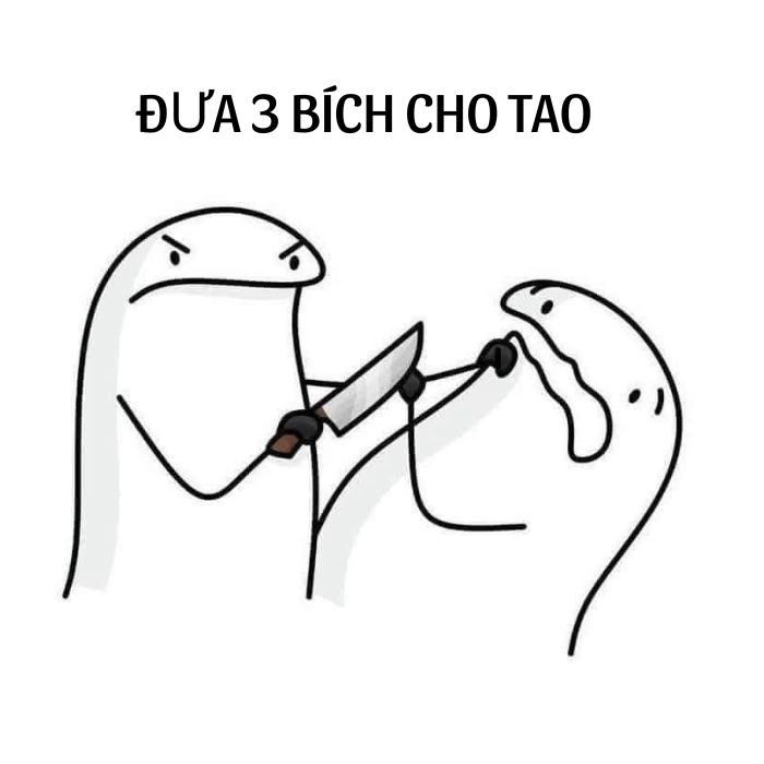 Meme 3 bích hài hước