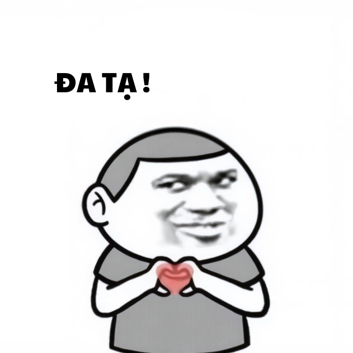 Meme gấu trúc xin đa tạ