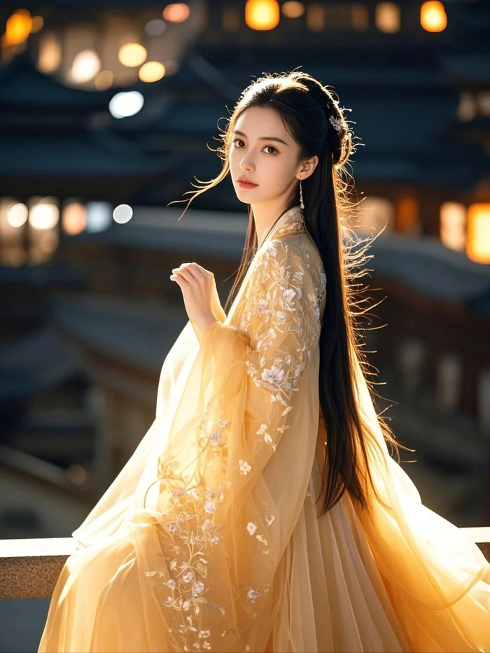 Mỹ nữ Trung Quốc cổ trang yêu kiều lộng lẫy