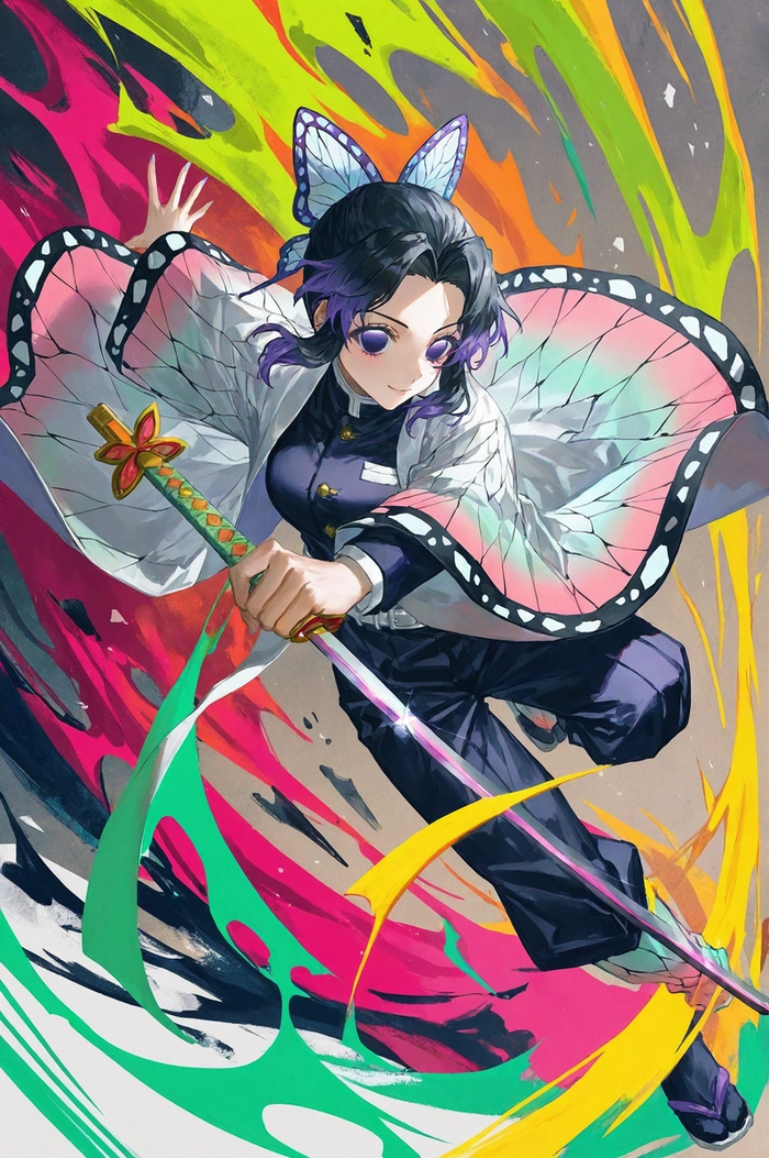 Shinobu phiên bản anime