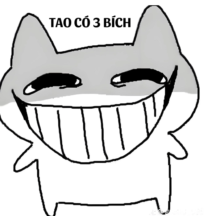 Tôi có 3 bích meme vui