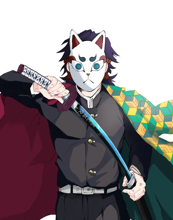 Tomioka Giyuu cute trong fanart