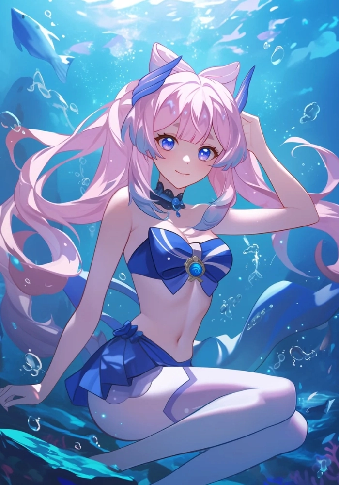 ảnh gái xinh anime bikini
