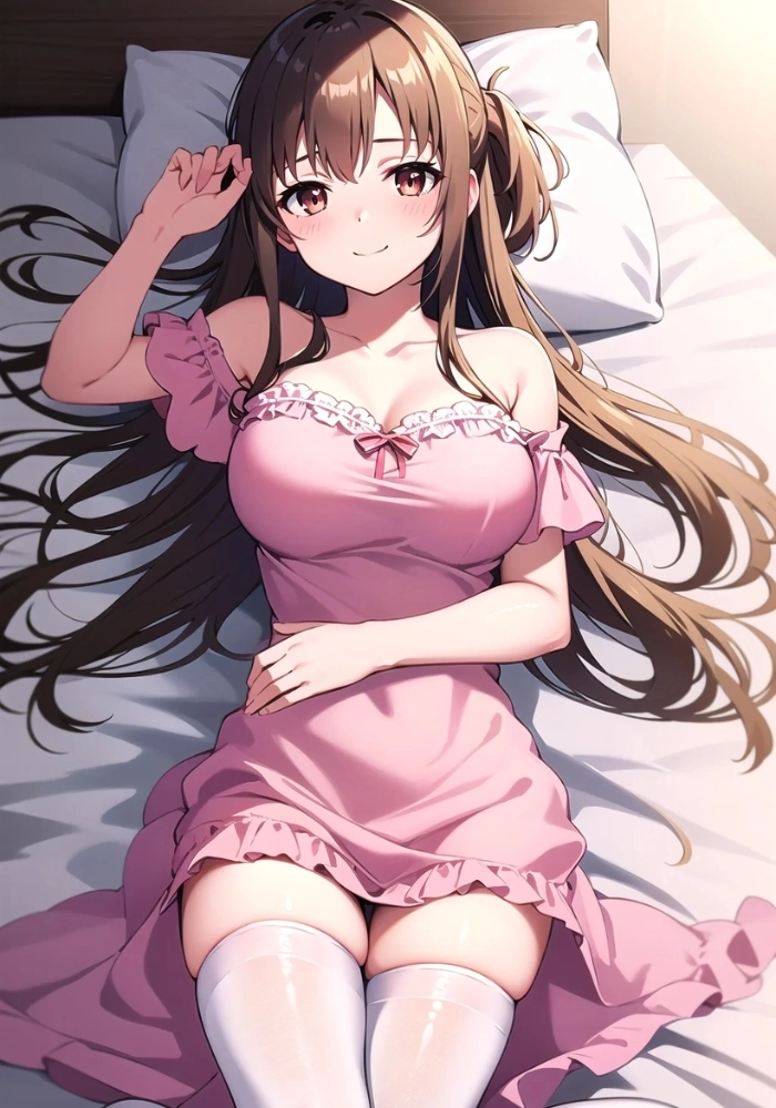 ảnh gái xinh anime vú to