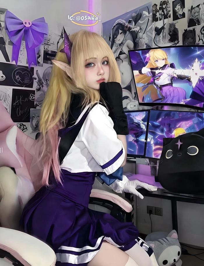 Gái cosplay Liên Quân Mobile ngầu