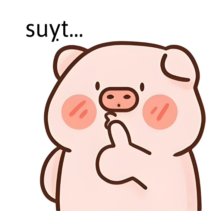 meme suỵt đáng yêu