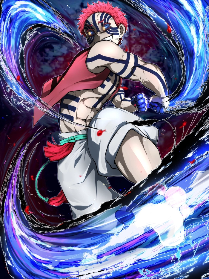 Akaza anime thần thái đỉnh cao